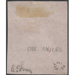 Bordeaux timbre de France N°49 oblitéré losange ancre.