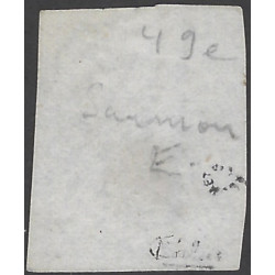 Bordeaux timbre de France N°49e saumon oblitéré, R.