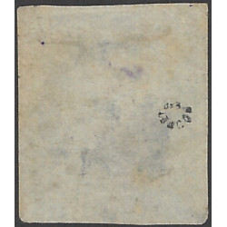 Bordeaux timbre de France N°44A oblitéré.