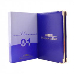 Coffret série monnaies euro France 2001 BE - Monnaie de Paris.
