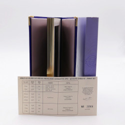 Coffret série monnaies euro France 2002 BE - Monnaie de Paris.