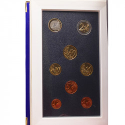Coffret série monnaies euro France 2001 BE - Monnaie de Paris.