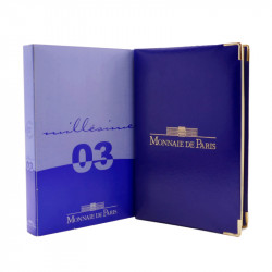 Coffret série monnaies euro France 2003 BE - Monnaie de Paris.