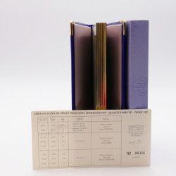 Coffret série monnaies euro France 1999 BE - Monnaie de Paris.