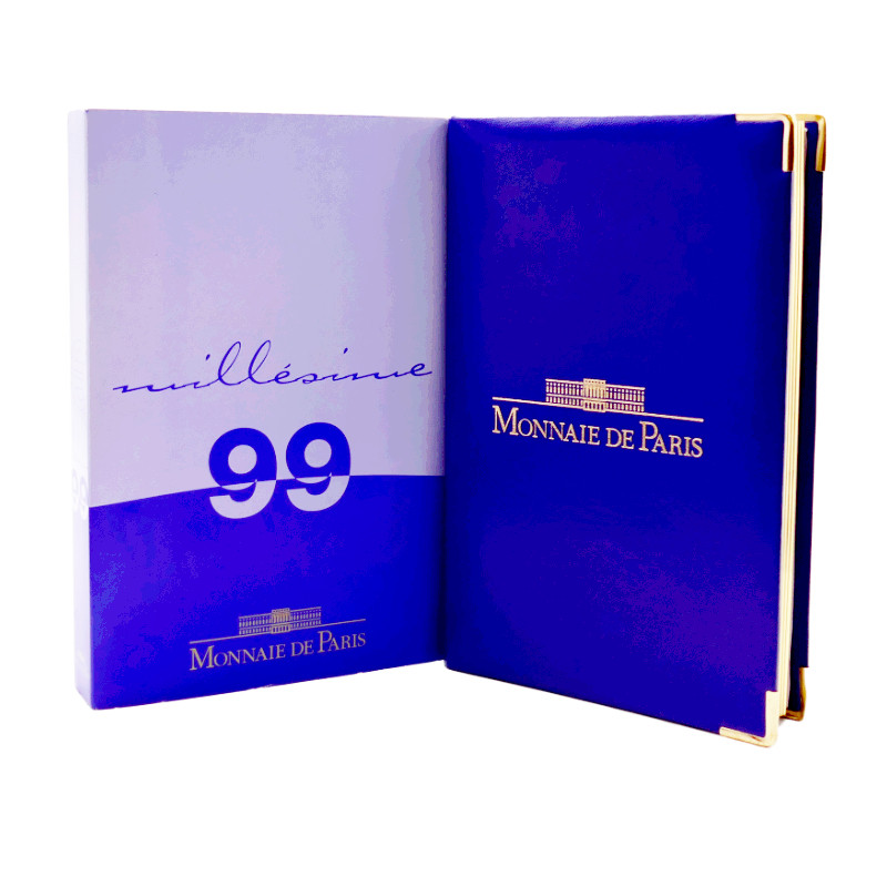 Coffret série monnaies euro France 1999 BE - Monnaie de Paris.