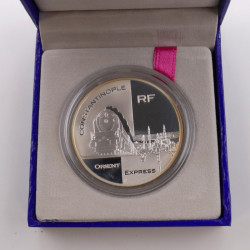 Coffret BE 1 euro 1/2 argent L’Orient Express 2003.