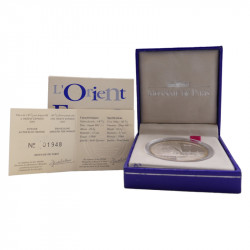 Coffret BE 1 euro 1/2 argent L’Orient Express 2003.