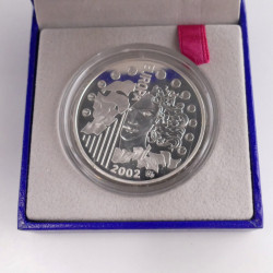 Coffret BE 1,5 euros argent Europa 2002.