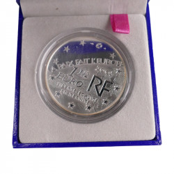 Coffret BE 1 euro 1/2 argent Seconde guerre mondiale 2005.