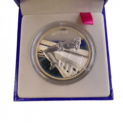 Série de 3 coffrets BE 1 euro 1/2 argent Championnat d'Athlétisme Paris 2003.