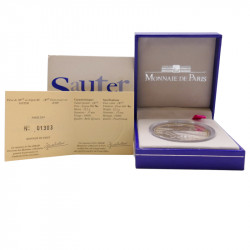 Série de 3 coffrets BE 1 euro 1/2 argent Championnat d'Athlétisme Paris 2003.