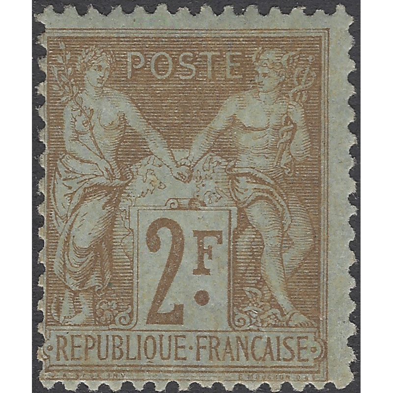Sage timbre de France N°105 neuf*.