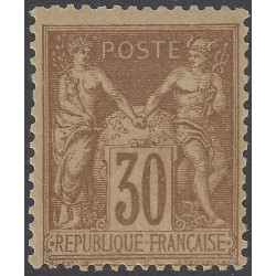 Sage timbre de France N°80a neuf**.