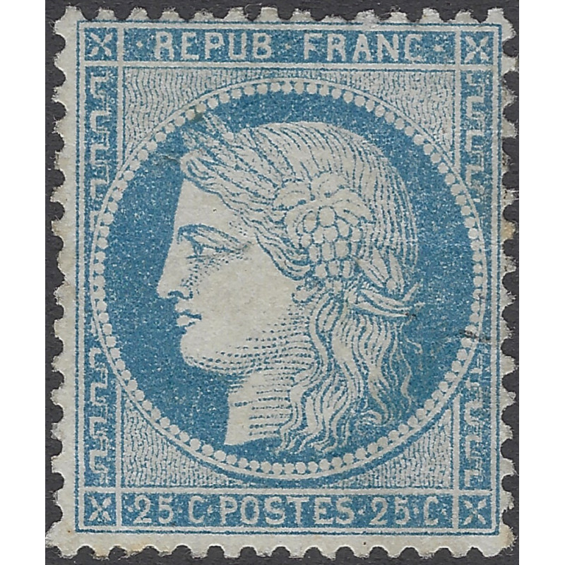 Cérès dentelé timbre de France N°60A neuf (*).