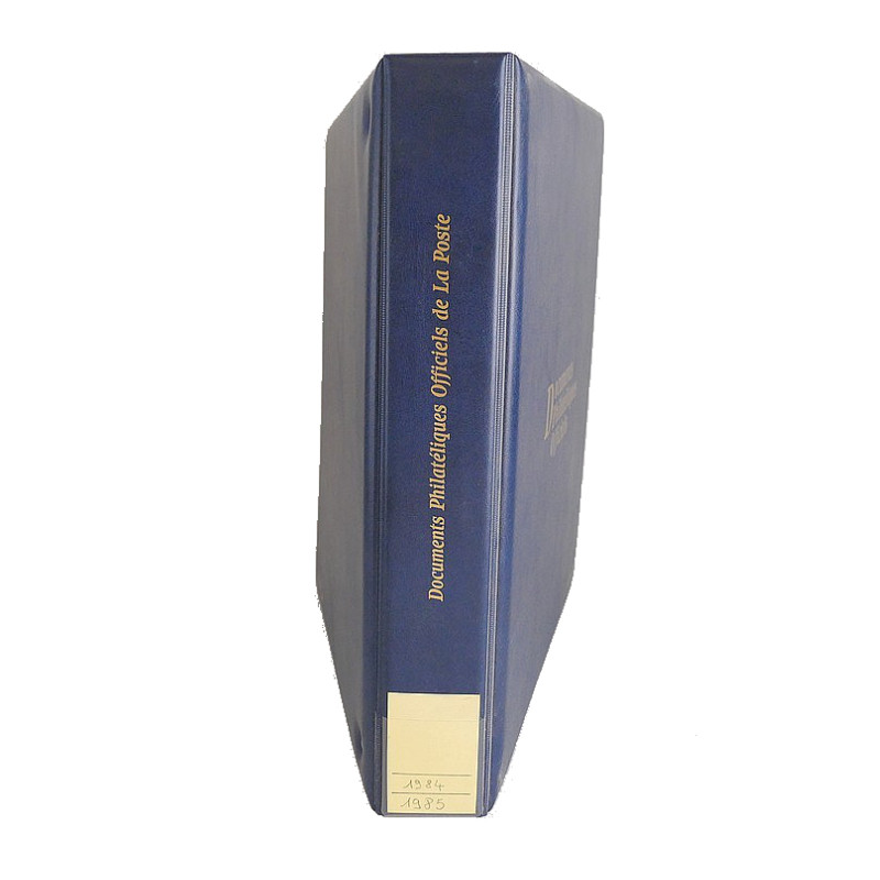 Collection documents premier jour de France 1984-1985 complet en un album.