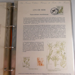 Collection documents premier jour de France 1992-1993 complet en un album.