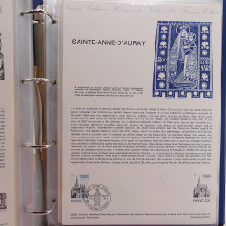 Collection documents premier jour de France 1980-1981 complet en un album.