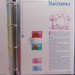 Collection documents premier jour de France 2000-2001 complet en un album.