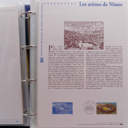 Collection documents premier jour de France 2002-2003 complet en un album.
