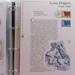 Collection documents premier jour de France 2002-2003 complet en un album.