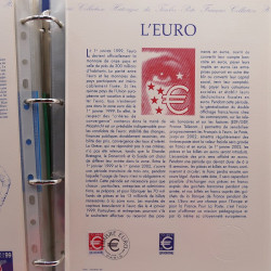 Collection documents premier jour de France 1998-1999 complet en un album.