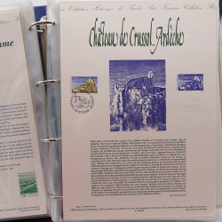 Collection documents premier jour de France 1998-1999 complet en un album.