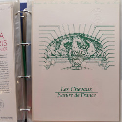 Collection documents premier jour de France 1998-1999 complet en un album.