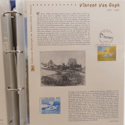 Collection documents premier jour de France 2004-2005 complet en un album.