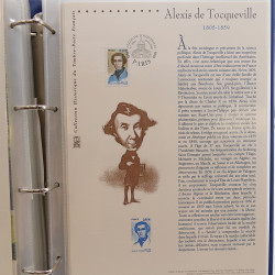 Collection documents premier jour de France 2004-2005 complet en un album.