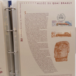 Collection documents premier jour de France 2006-2007 complet en un album.