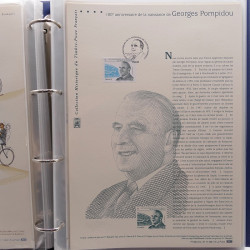 Collection documents premier jour de France 2011 complet en un album.