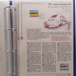 Collection documents premier jour de France 2011 complet en un album.