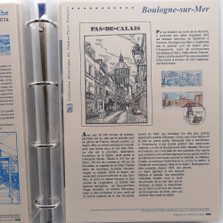 Collection documents premier jour de France 2013-2014 complet en un album.