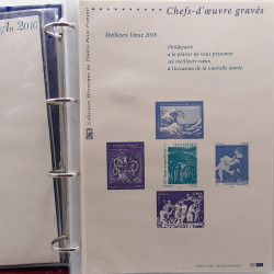 Collection documents premier jour de France 2016 complet en un album.