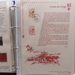 Collection documents premier jour de France 2016 complet en un album.