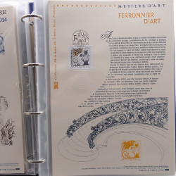 Collection documents premier jour de France 2017 complet en un album.