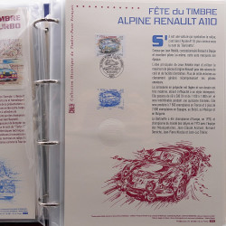 Collection documents premier jour de France 2018-2019 complet en un album.