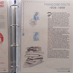 Collection documents premier jour de France 2018-2019 complet en un album.