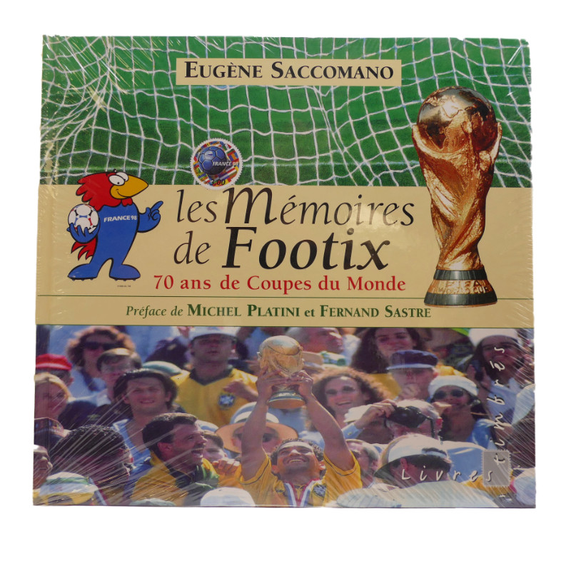 Livre timbré Les Mémoires de Footix neuf sous blister.