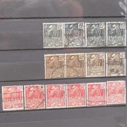 Vrac philatélique de timbres du monde neufs et oblitérés en un carton.