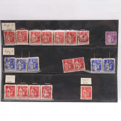 Vrac philatélique de timbres du monde neufs et oblitérés en un carton.