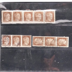 Vrac philatélique de timbres du monde neufs et oblitérés en un carton.