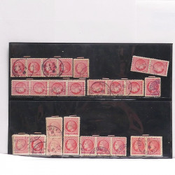 Vrac philatélique de timbres du monde neufs et oblitérés en un carton.