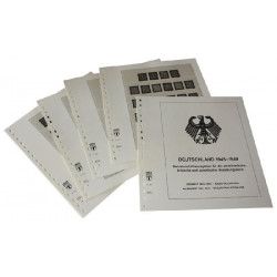 Feuilles préimprimées Lindner-T Allemagne Occupation Soviétique 1945-1949.