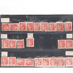 Vrac philatélique de timbres du monde neufs et oblitérés en un carton.