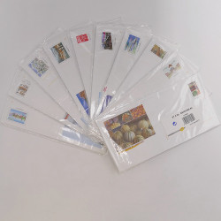 Lot de 500 enveloppes prêt à poster France commémoratives en une boite.