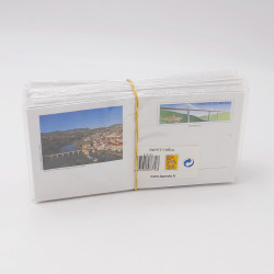 Lot de 100 enveloppes prêt à poster France commémoratives.