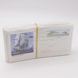 Lot de 100 enveloppes prêt à poster France commémoratives.