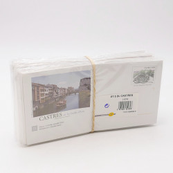 Lot de 100 enveloppes prêt à poster Internationale commémoratives.