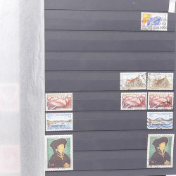 Lot de timbres de France 1963-1979 neufs et oblitérés en un album.